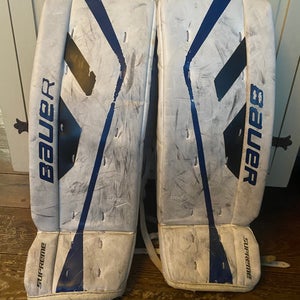 Used 28" Bauer Supreme One.5 Goalie Leg Pads