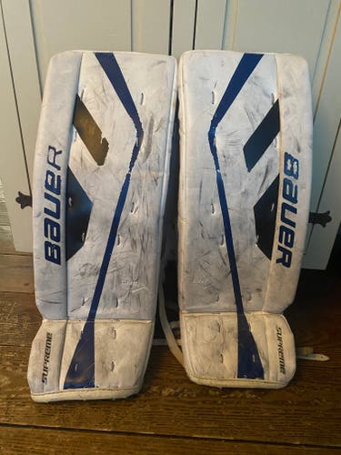 Used 28" Bauer Supreme One.5 Goalie Leg Pads