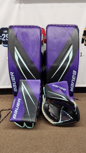 Used 34" Regular Bauer Hyperlite 2 Goalie Full Set
