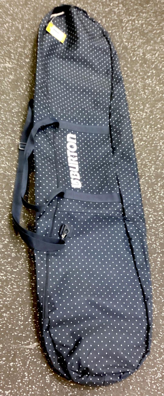Used Burton Navy Polka Dot Snowboard Bag