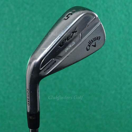 LH Callaway Apex Pro 2021 Forged Single 5 Iron Modus 3 Tour 130 Steel X Stiff