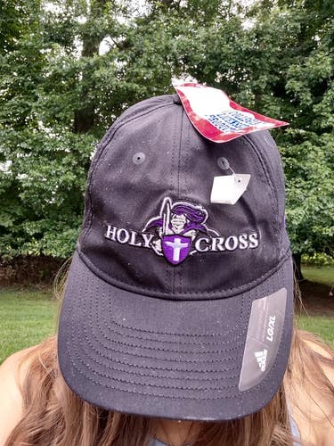 Holy Cross Adidas Hat