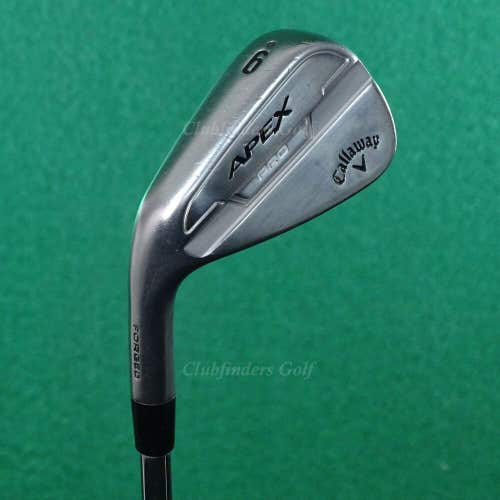 LH Callaway Apex Pro 2021 Forged Single 9 Iron Modus 3 Tour 130 Steel X Stiff