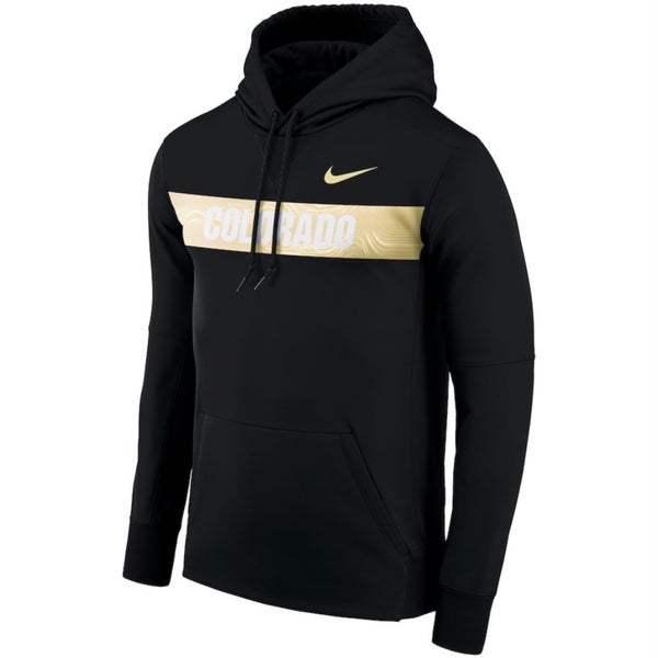 Black and discount gold nike jumper