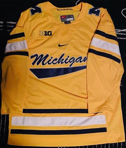 University Of Michigan XL Home Nike Jersey