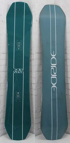 Ride Zero Snowboard 155 cm, All Mountain Park Twin 2024 Unisex