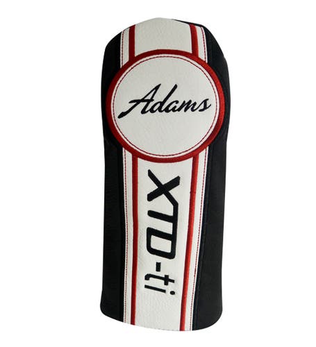 Adams Golf  XTD-ti Fairway Wood Headcover (Black/Red) Club Cover NEW