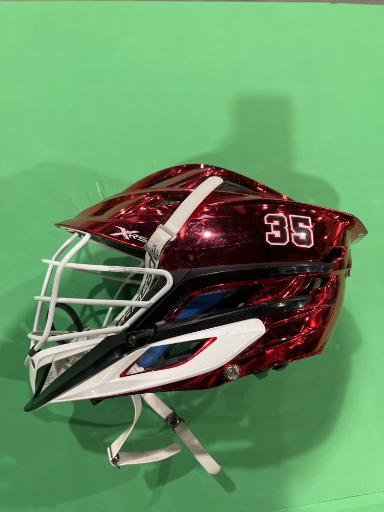 Red Used Adult Cascade XRS Helmet