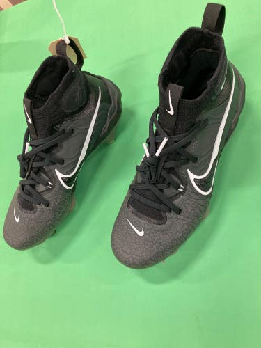 Black Used Men's Size 8.5 Metal Nike Alpha Huarache NXT Cleats