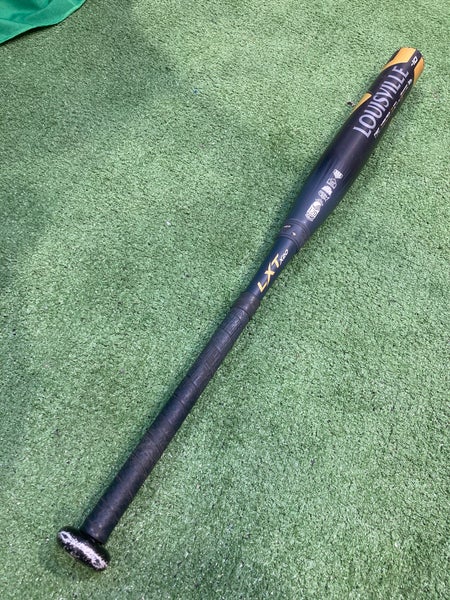Black Used 2020 Louisville Slugger LXT Composite Bat (-10) 23 oz 33"