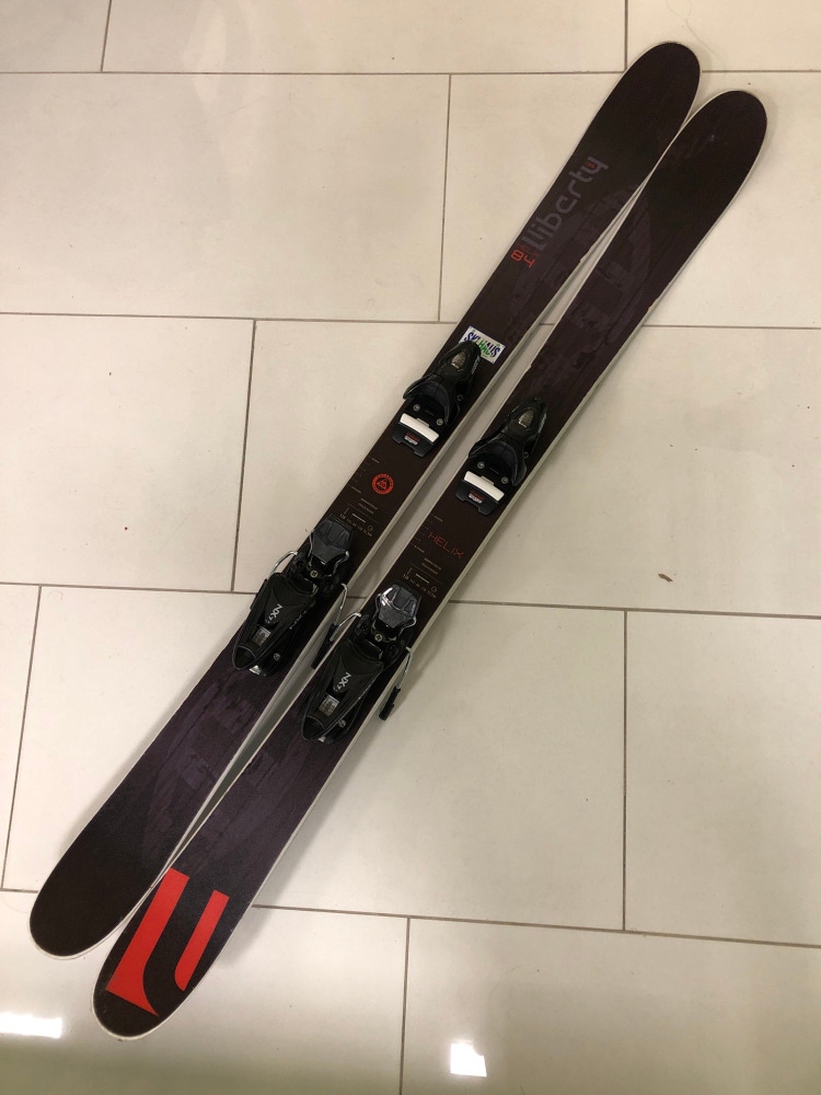 Used Liberty Helix 84 (138 cm) Skis With Look NX7 Bindings