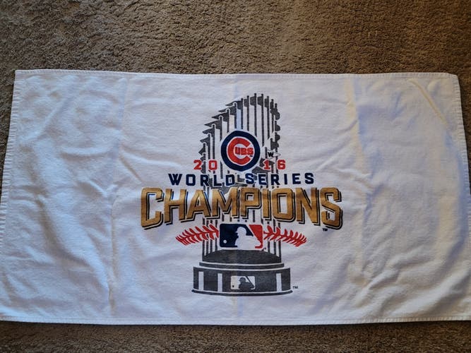 Wincraft Chicago Cubs 2016 World Series Champions Collectible Towel