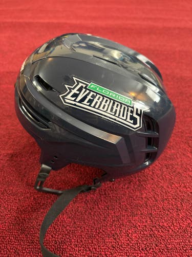 New Florida Everblades Warrior Pro Stock Alpha One Pro Helmet Item#PSFLNHM