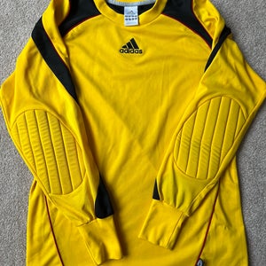 Adidas Goalkeeper jersey, Adult small, yellow