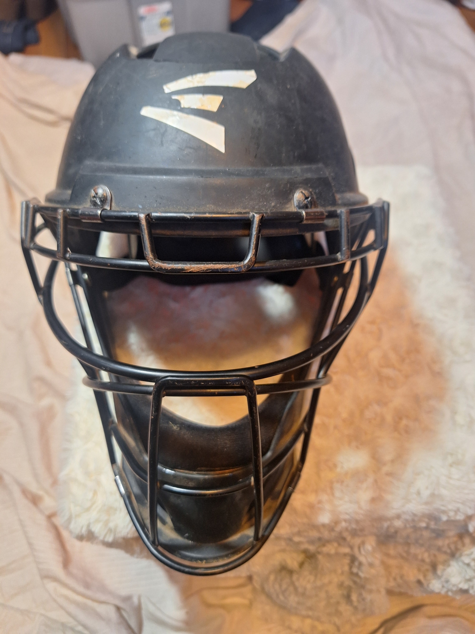easton baseball catchers helmet facemask headgear adult l ages 14+