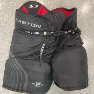 Black Junior Used Medium Easton Stealth S3 Hockey Pants