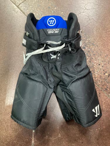 Black Junior Used Medium Warrior Covert QRE30 Hockey Pants