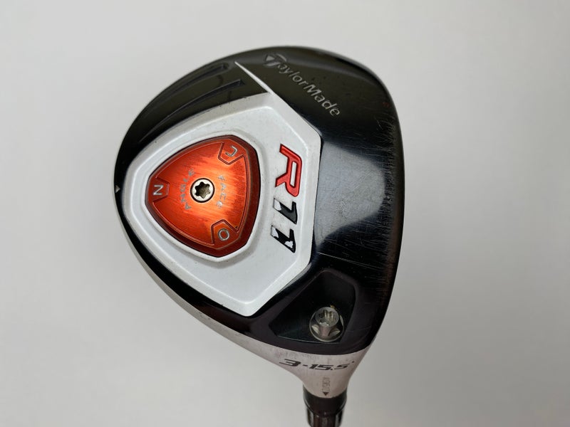 Taylormade R11 3 Fairway Wood 15.5* Fujikura Motore F3 TP 80g Stiff Graphite RH