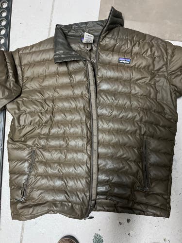 Brown Used Large Patagonia Jacket