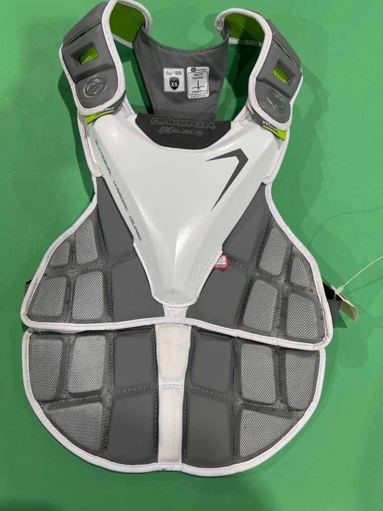 Used XS Maverik MAX EKG Shoulder Pads