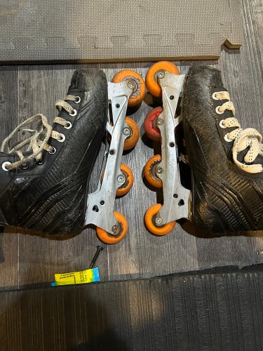 Used Bauer Regular Width Size 6 RX:05 Inline Skates