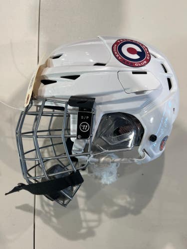 White Used Small Warrior Covert CF 100 Helmet