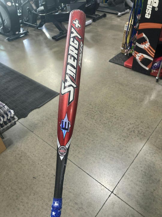 Used Easton Synergy +power 34" -8 Drop Slowpitch Bats