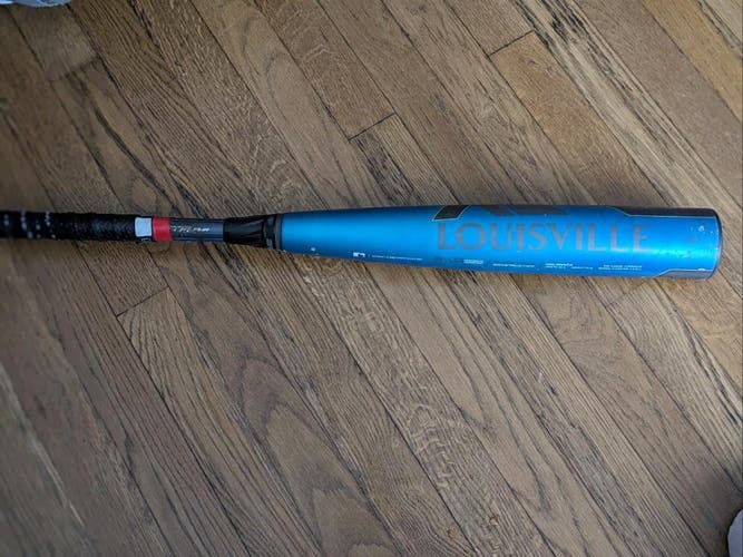 Blue Meta Baseball Bat