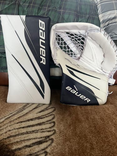 Bauer Hyperlite 2 Goal Glove and Blocker