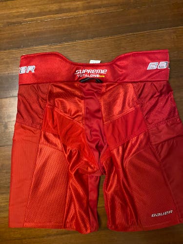 Red New Large Bauer  Supreme TotalOne NXG Pant Shell