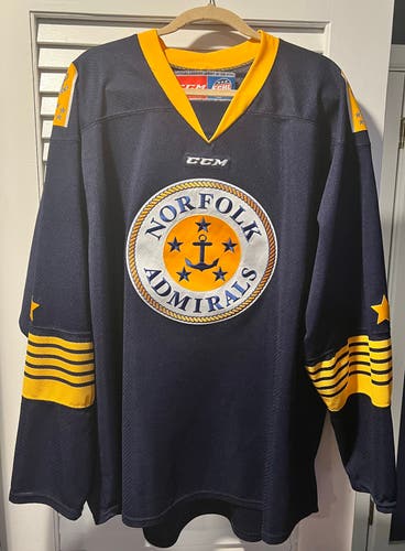 Norfolk Admirals Blue Replica Jersey 2XL