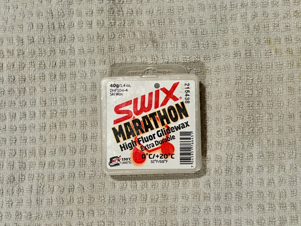 Swix High Fluoro Marathon Race Wax: New