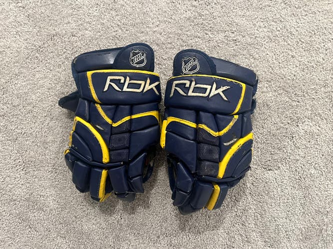 Reebok 13" 5K Gloves (Navy/Yellow)