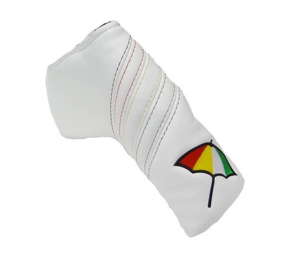 NEW PRG Arnold Palmer White Magnetic Blade/Boot Putter Headcover