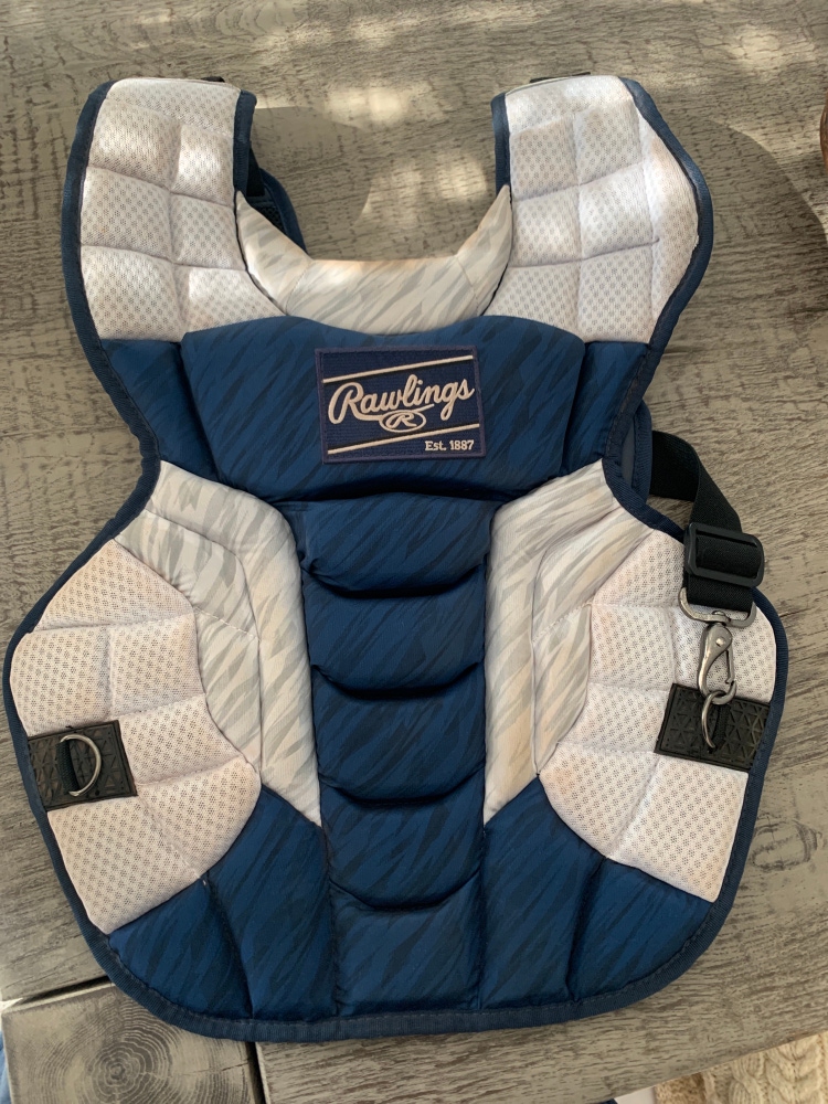 Used Rawlings Velo 2.0 Catcher's Chest Protector