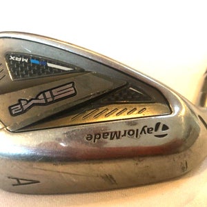 Left Handed TaylorMade SIM2 Max 49* A Gap Wedge KBS Max MT 85 Regular Steel