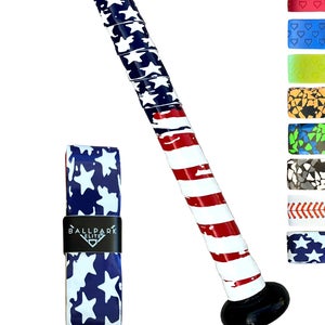 1.1mm American Flag Bat grip By Ballpark Elite NEW