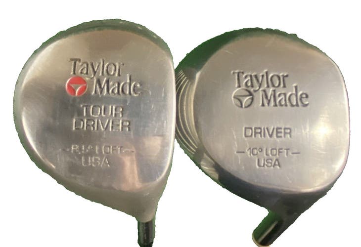 TaylorMade Driver Two-Pack, 8.5* Tour Preferred & 10* Pittsburgh Persimmon Steel