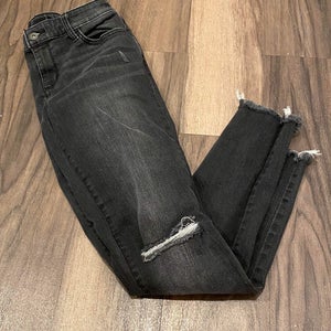 Arizona Jean Company Women’s Distressed Jeans Size 5 Black