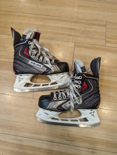 Used Junior Bauer Vapor X60 Hockey Skates Regular Width Size 3