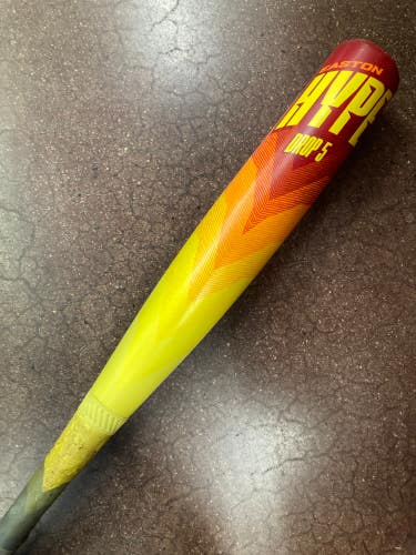 Used Kid Pitch (9YO-13YO) USSSA Certified 2023 Easton Hype Fire Composite Bat (-5) 26 oz 31"