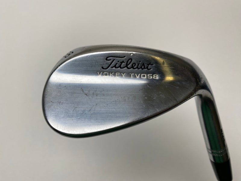 Titleist Vokey TVD Chrome 58* M-Grind True Temper Dynamic Gold S200 Stiff RH