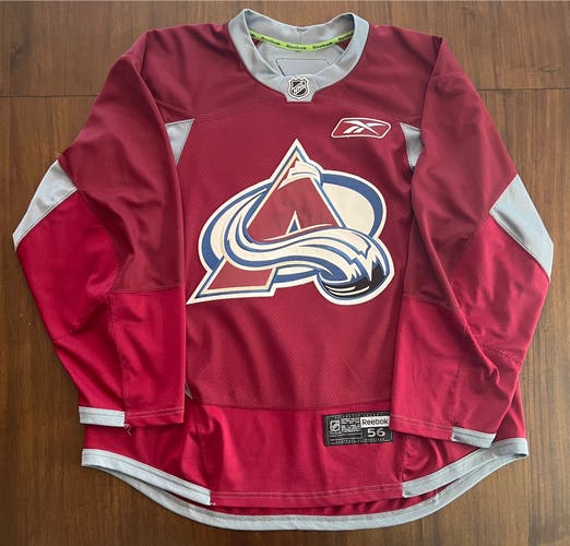 Colorado Avalanche Reebok Edge 3.0 Practice Jersey Size 56