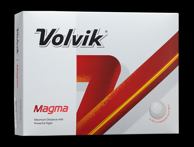 Volvik Magma Golf Balls (White,12pk) 1dz 2024 Non-Conforming NEW