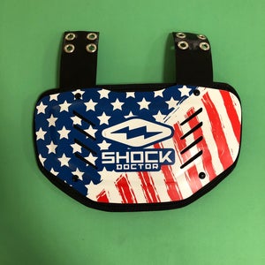Used Shock Doctor Showtime Flag Back Plates
