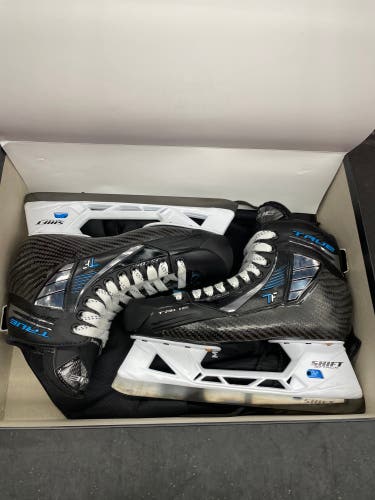 New True Pro Custom Goalie Skates (Size 9 3/4')