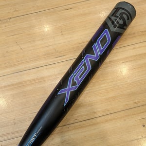 Black Used 2020 Louisville Slugger Xeno X20 Composite Bat (-10) 22 oz 32"