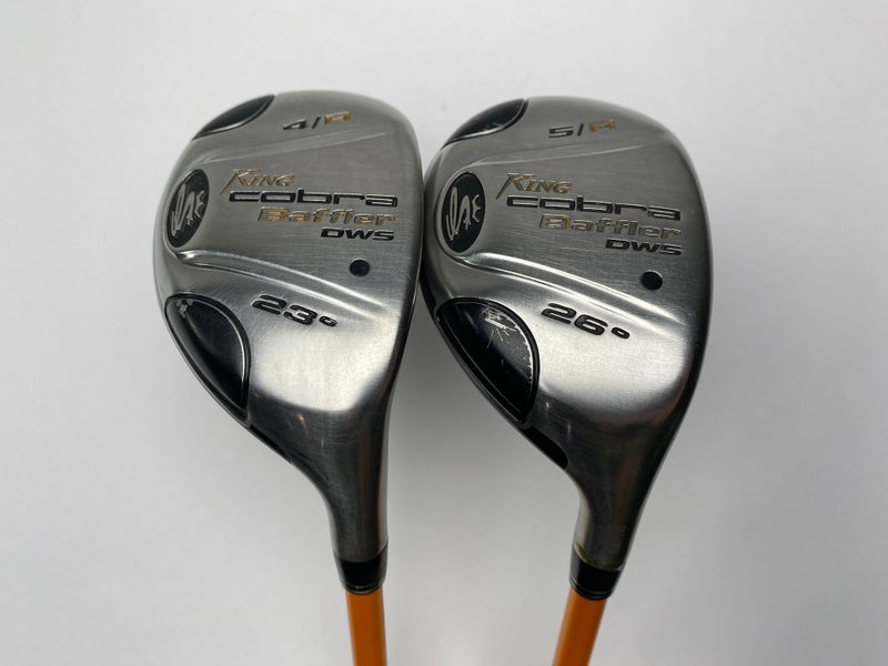 Cobra Baffler DWS 4 & 5 Hybrid Set 23* 26* UST ProForce V2 Senior Graphite RH