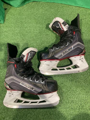 Used Junior Bauer Vapor X600 Hockey Skates Regular Width Size 1