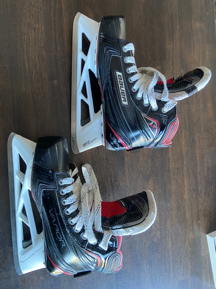 Senior Bauer Vapor 1X Hockey Goalie Skates Size 7 Regular Width